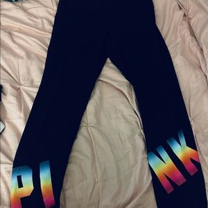 VS PINK YOGA LEGGINGS